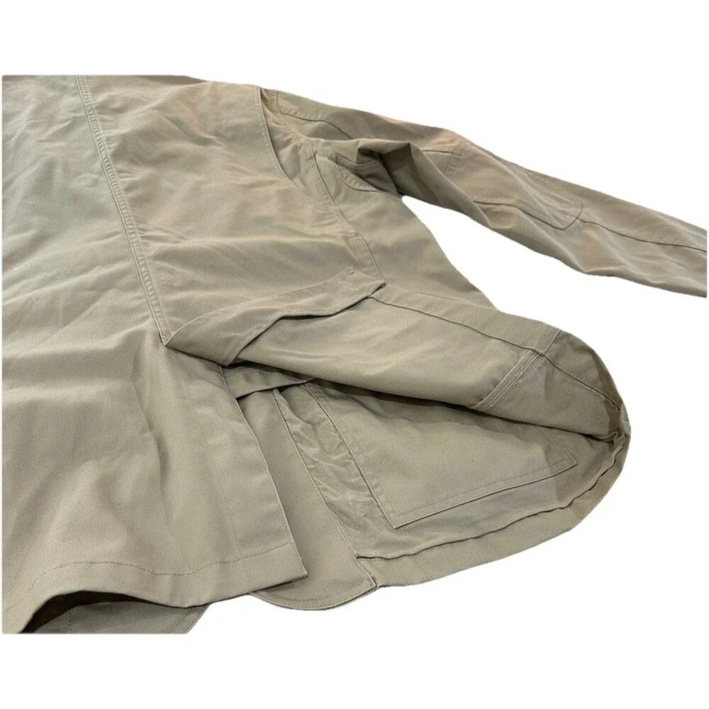 Duluth Trading Jacket XL Tall Khaki Twill Fire Hose Presentation Sport Coat Work